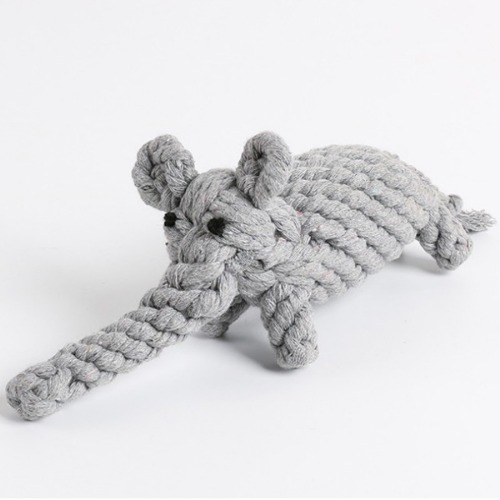 [퀸펫]코튼 동물모형 장난감-코끼리DT-134