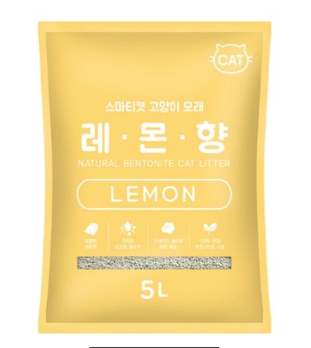 [스마티캣] 모래 5L(레몬향)