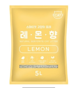 [스마티캣] 모래 5L(레몬향)
