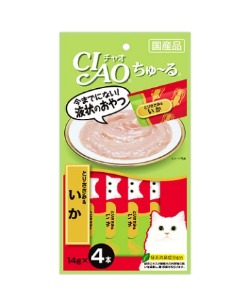[이나바] 챠오츄루 닭가슴살+오징어 56g(14gx4ea) (SC-79) (박스/48개입)