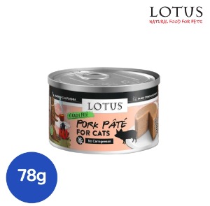 [로투스] 캣 그레인프리 돼지고기 파테 78g (24개)