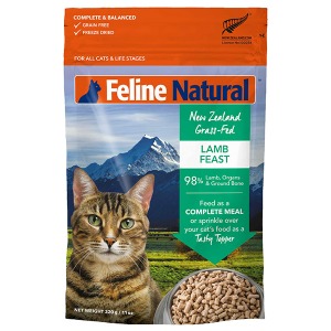 [K9] Feline 고양이 동결건조 사료 양고기 320g
