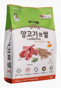 [도그랑] 훼미리 양고기와 쌀 퍼피 2kg