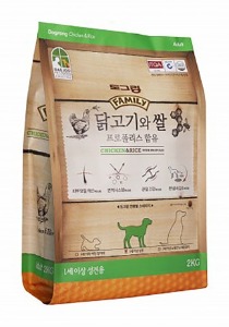 [도그랑] 훼미리 닭고기와 쌀 어덜트 2kg