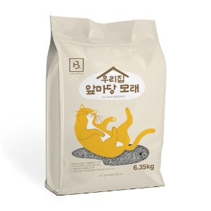 [브리더랩] 우리집 앞마당 고양이 모래 6.35kg   (모래삽 증정)
