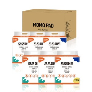 모모 배변패드 소형 50매 레몬향X6개(1박스)(장당30g)
