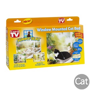 (땡처리세일 50%) 써니시트 고양이 윈도우 해먹 창문부착 고양이 해먹형 침대