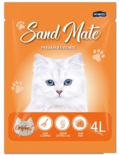 [펫아띠] 샌드메이트 벤토나이트 고양이 모래 (오리지날-무향) 4L  [1박스-6개입, 1박스마다 택배비 추가발생 상품입니다)