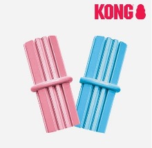 (땡처리세일 50%) KONG 퍼피 티딩 스틱  S(스몰) 색상랜덤발송 소형견용 강아지 노즈워크 스낵볼 장난감
